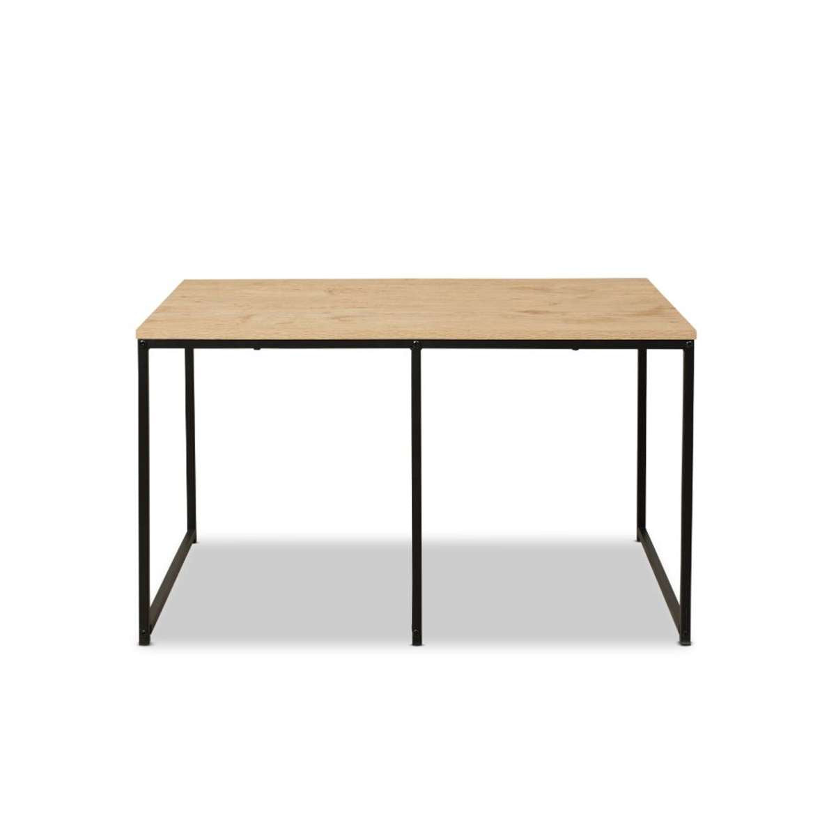 Reese Coffee and Side Table Set - Natural/Black - Mocka New Zealand