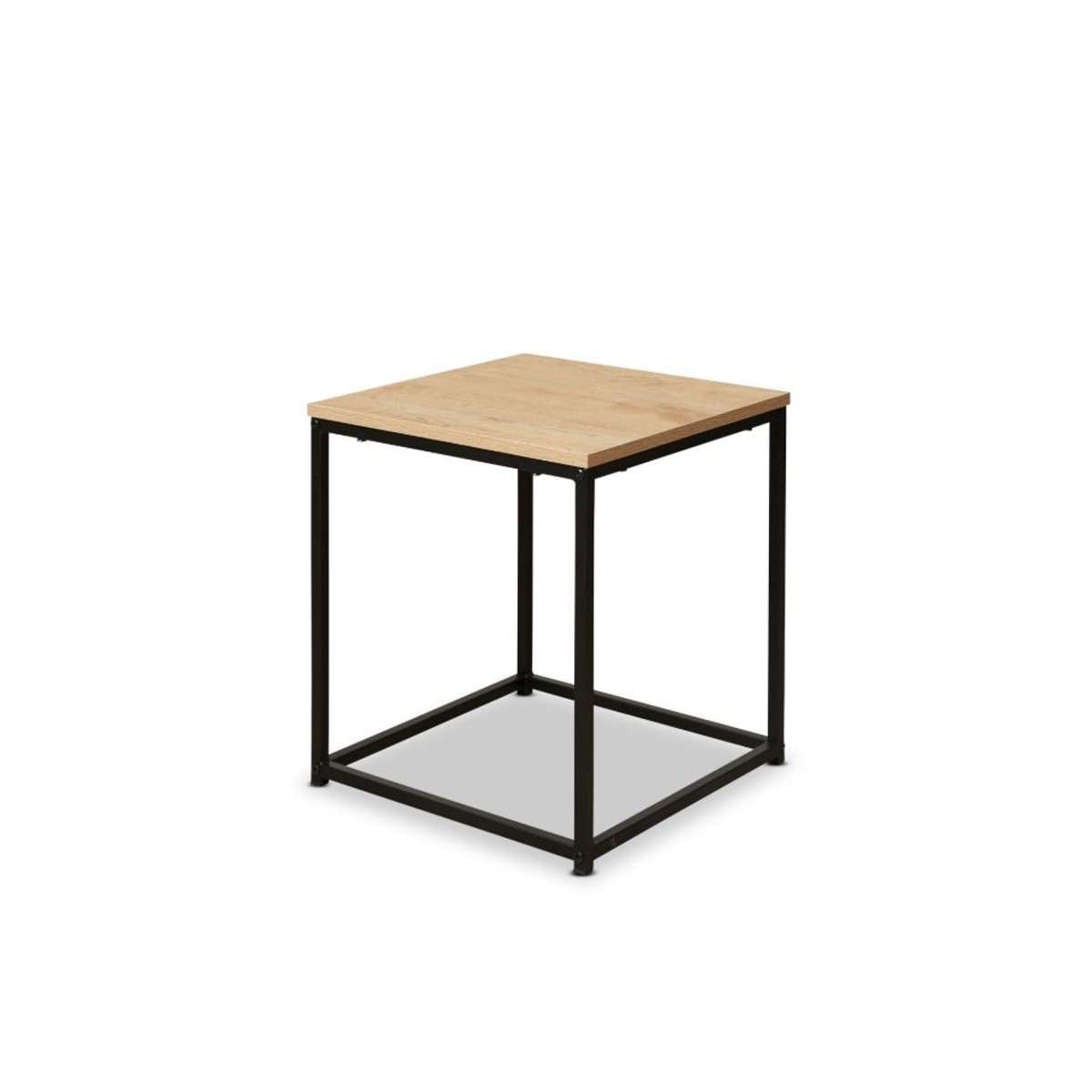 Reese Coffee and Side Table Set - Natural/Black - Mocka New Zealand
