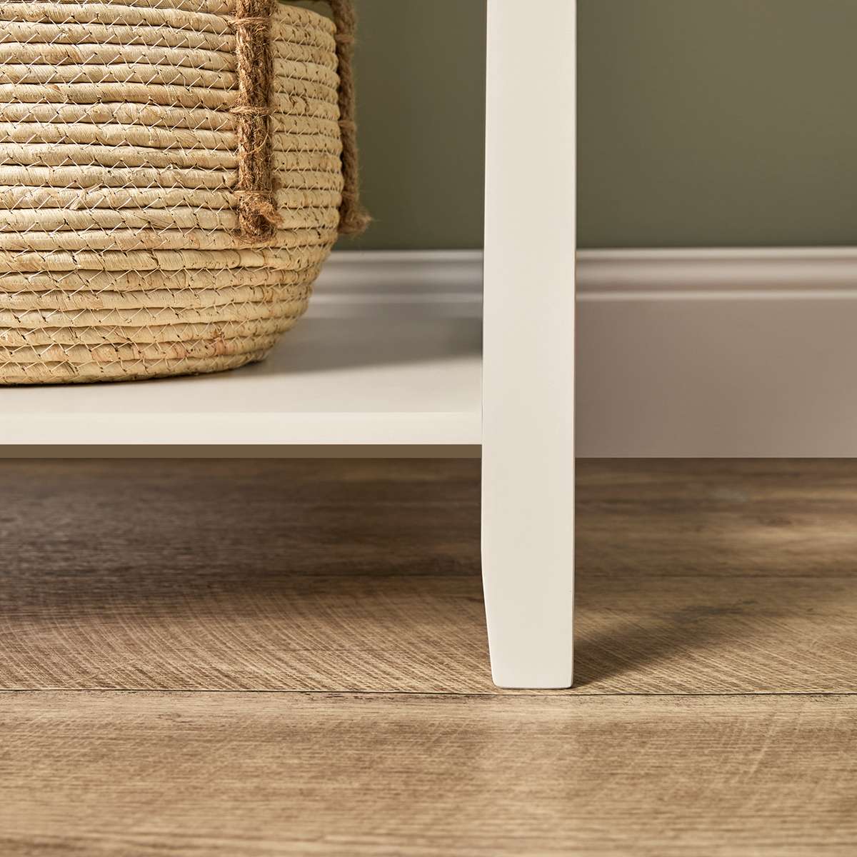 Cove Bedside Table - Beige - Mocka New Zealand