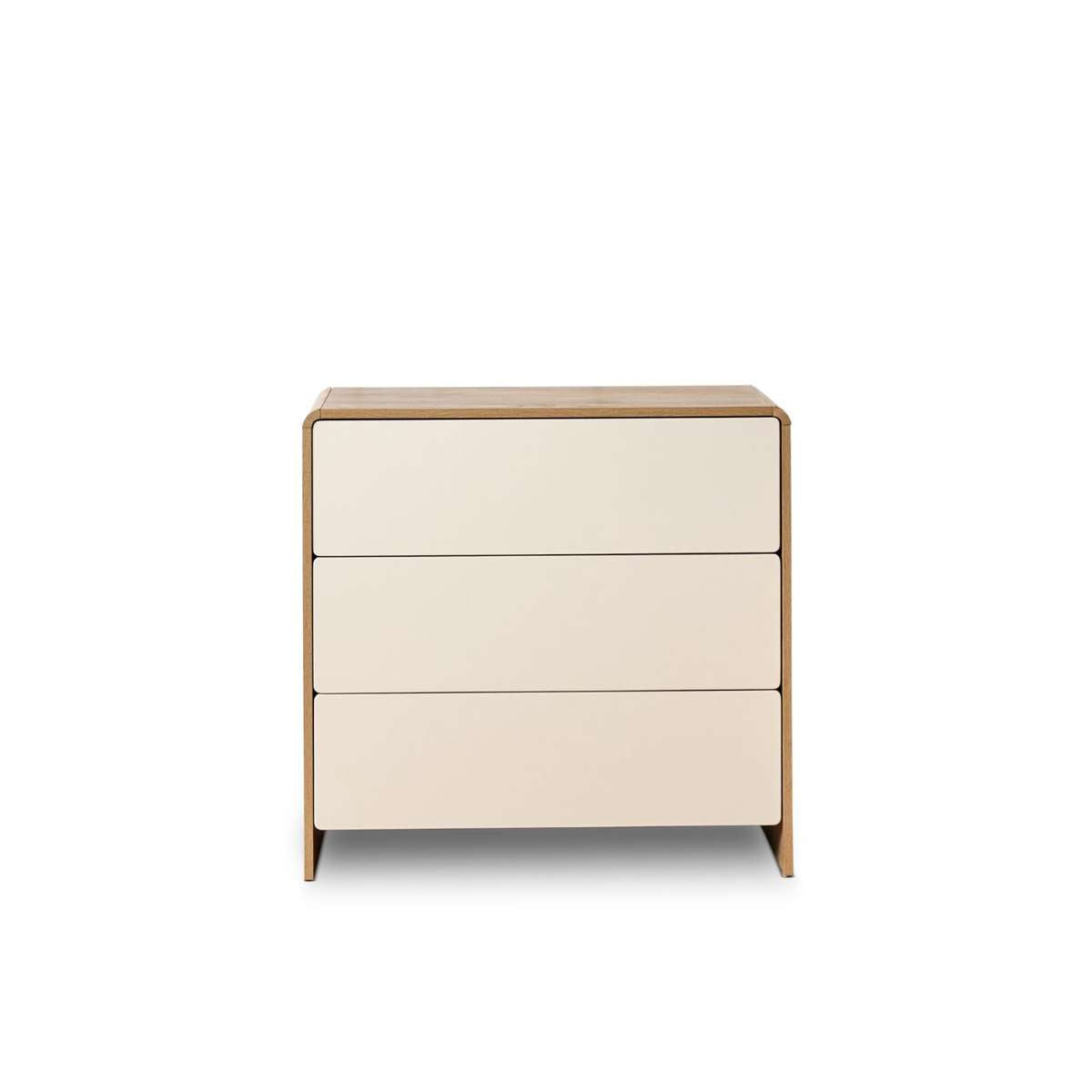 Owen Three Drawer - Pecan/Beige - Mocka New Zealand