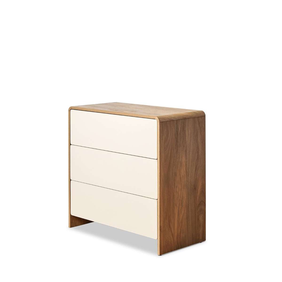 Owen Three Drawer - Pecan/Beige - Mocka New Zealand