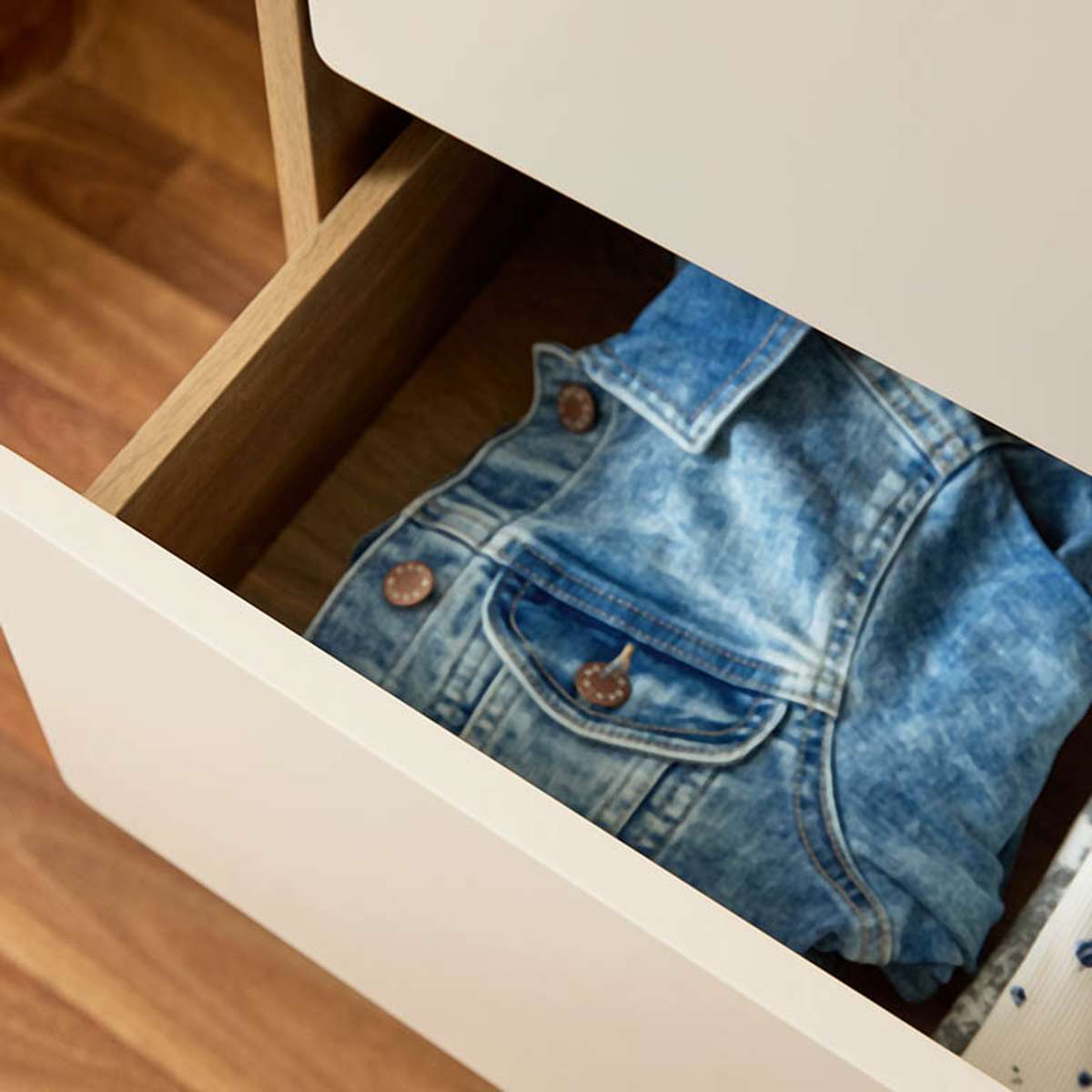 Owen Three Drawer - Pecan/Beige - Mocka New Zealand