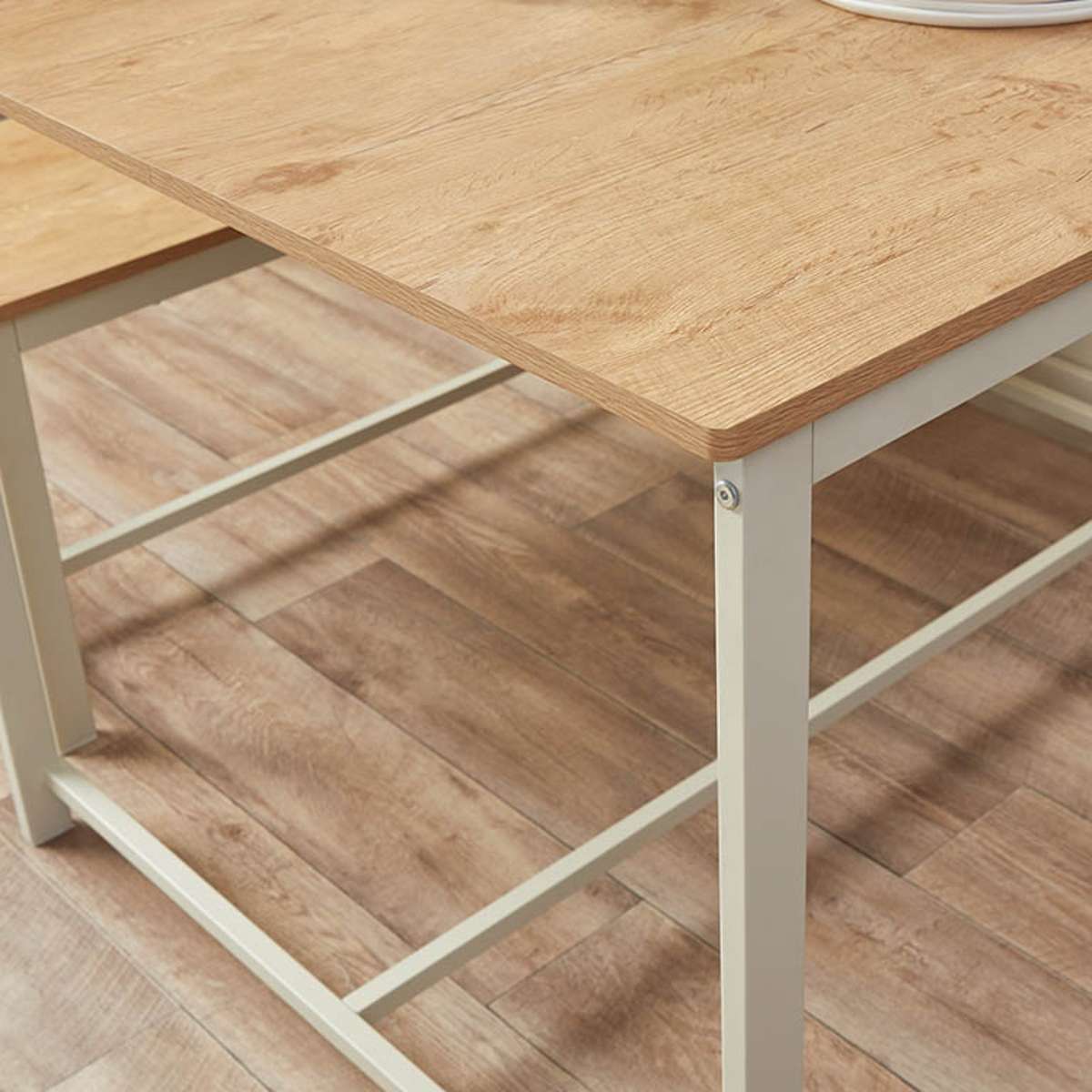 Reese 4 Seater Dining Set - Beige - Mocka New Zealand