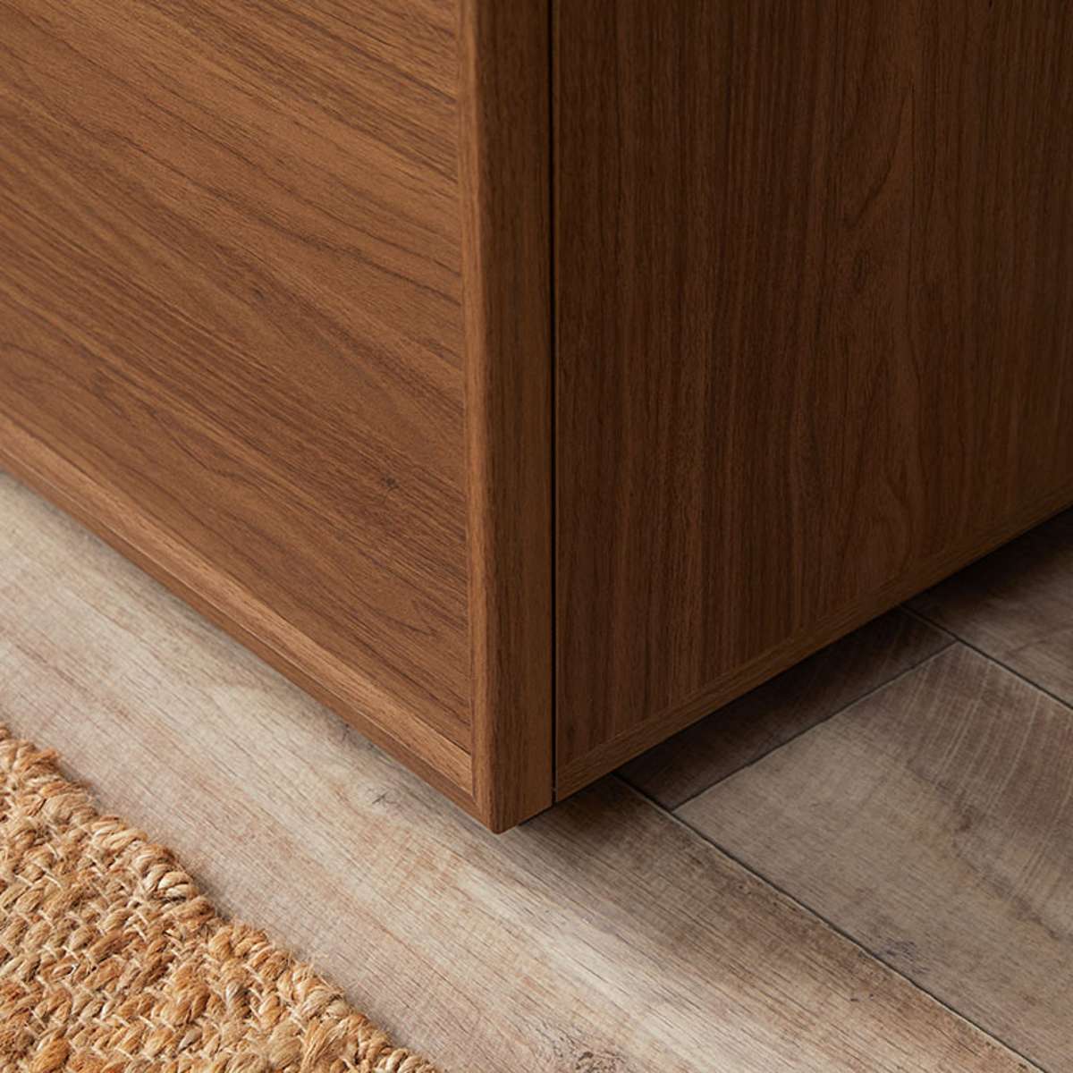 Osaka Two Door Cabinet - Walnut - Mocka New Zealand