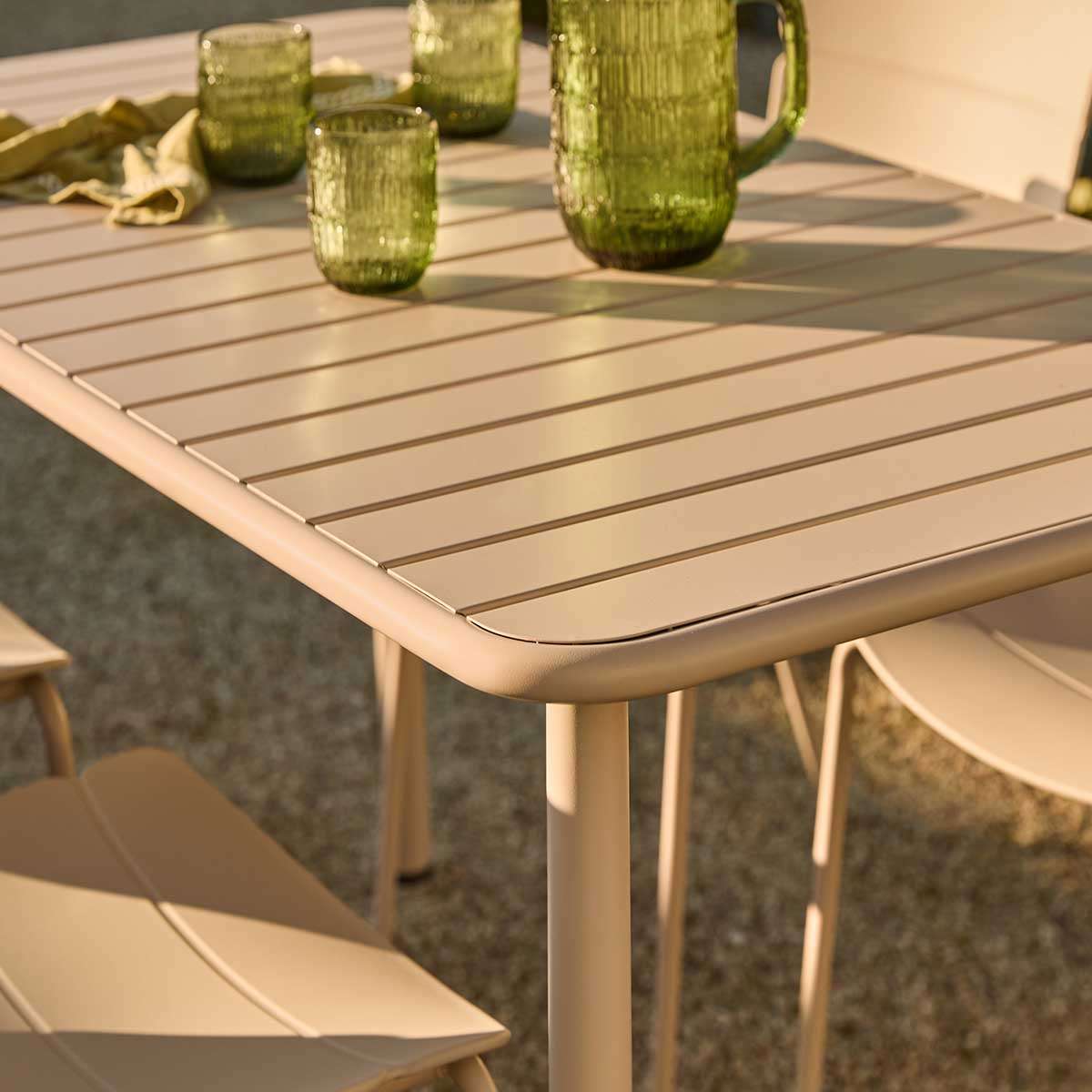 Ravello Outdoor Four Seater Dining Table - Beige