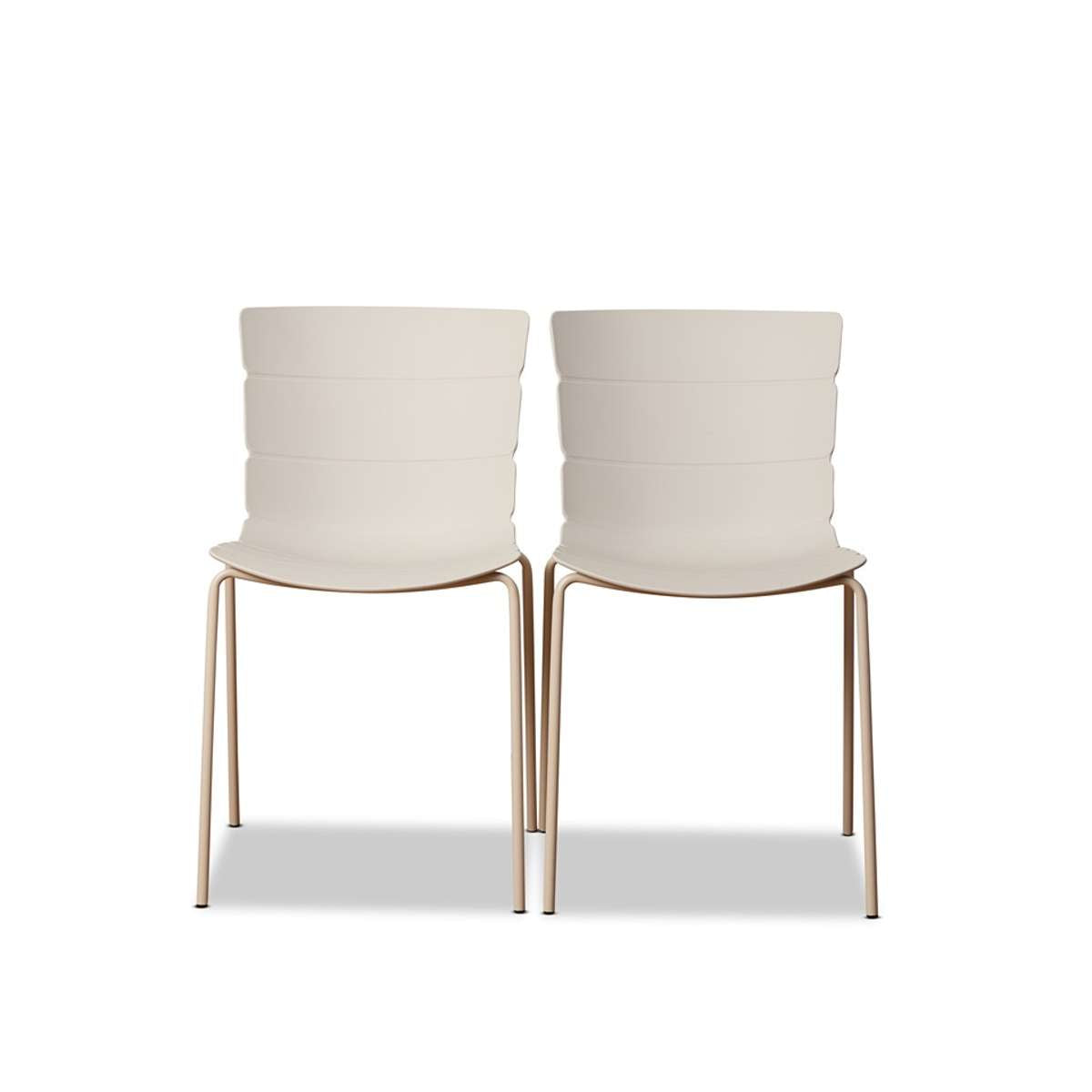 Ravello Outdoor Dining Chair - Set of Two - Beige
