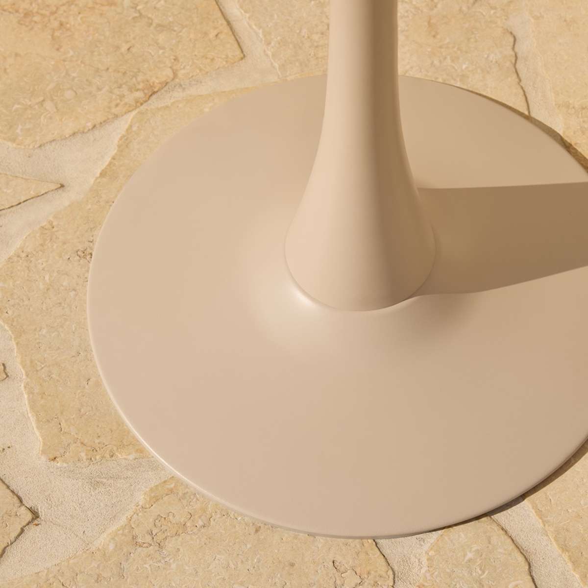 Ravello Outdoor Bistro Round Table - Beige - Mocka New Zealand