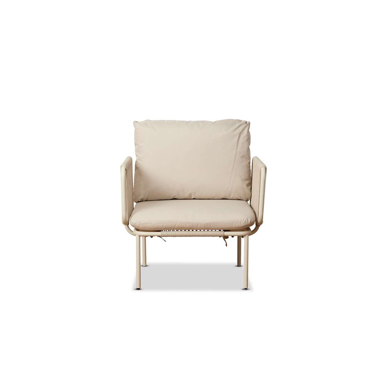 Sorrento Outdoor Armchair - Beige - Mocka New Zealand