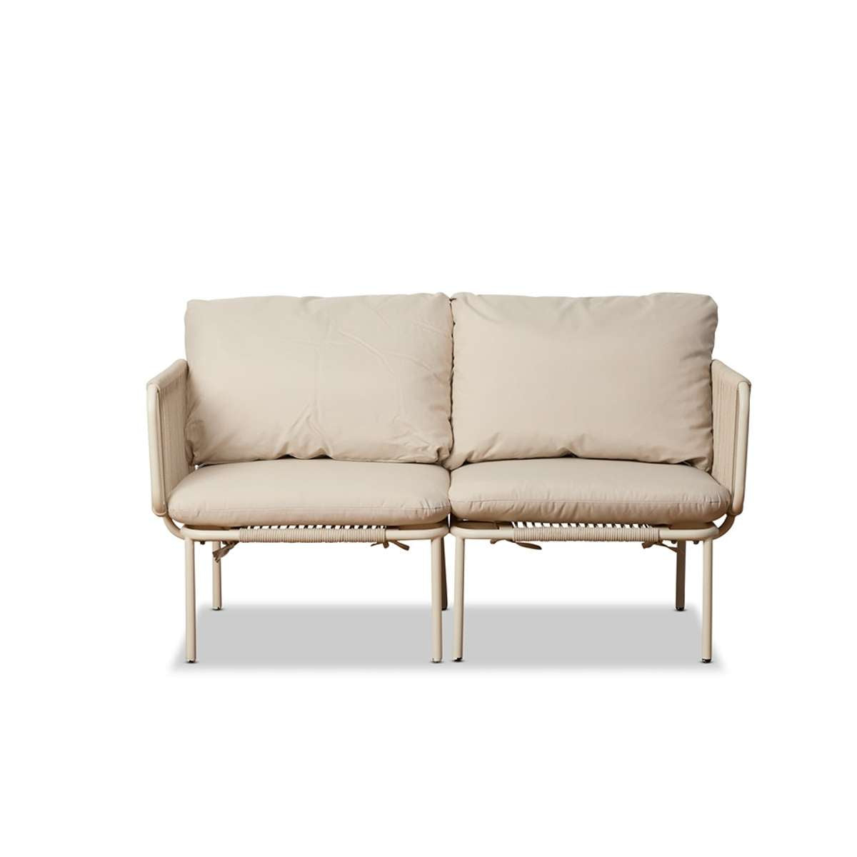 Sorrento Outdoor Two Seater Sofa - Beige