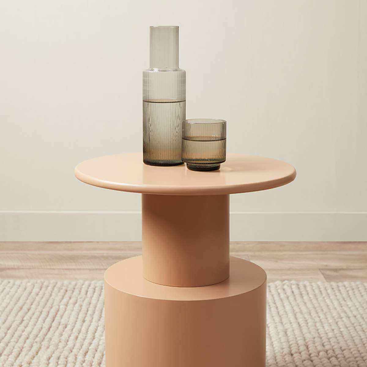 Zayne Side Table - Caramel - Mocka New Zealand