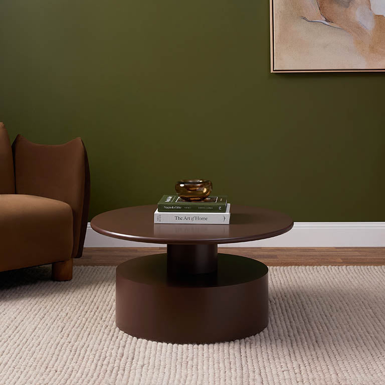 Zayne Coffee Table in Chocolate - Practical Design | Mocka