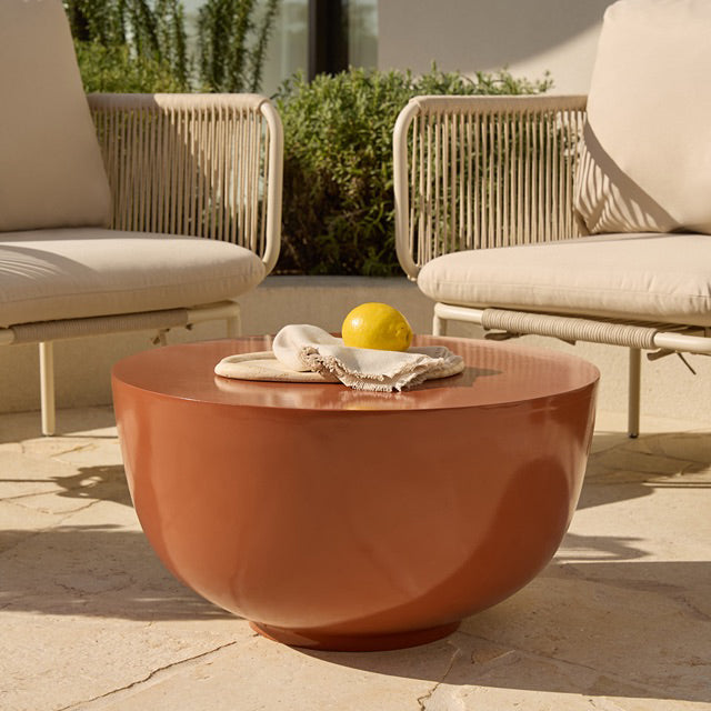 Renzo Outdoor Coffee Table - Clay - Modern Design | Mocka