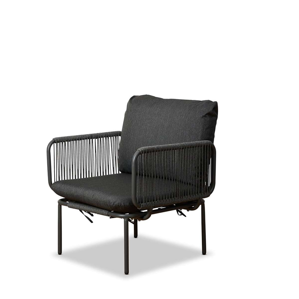 Sorrento Outdoor Armchair - Charcoal - Mocka New Zealand