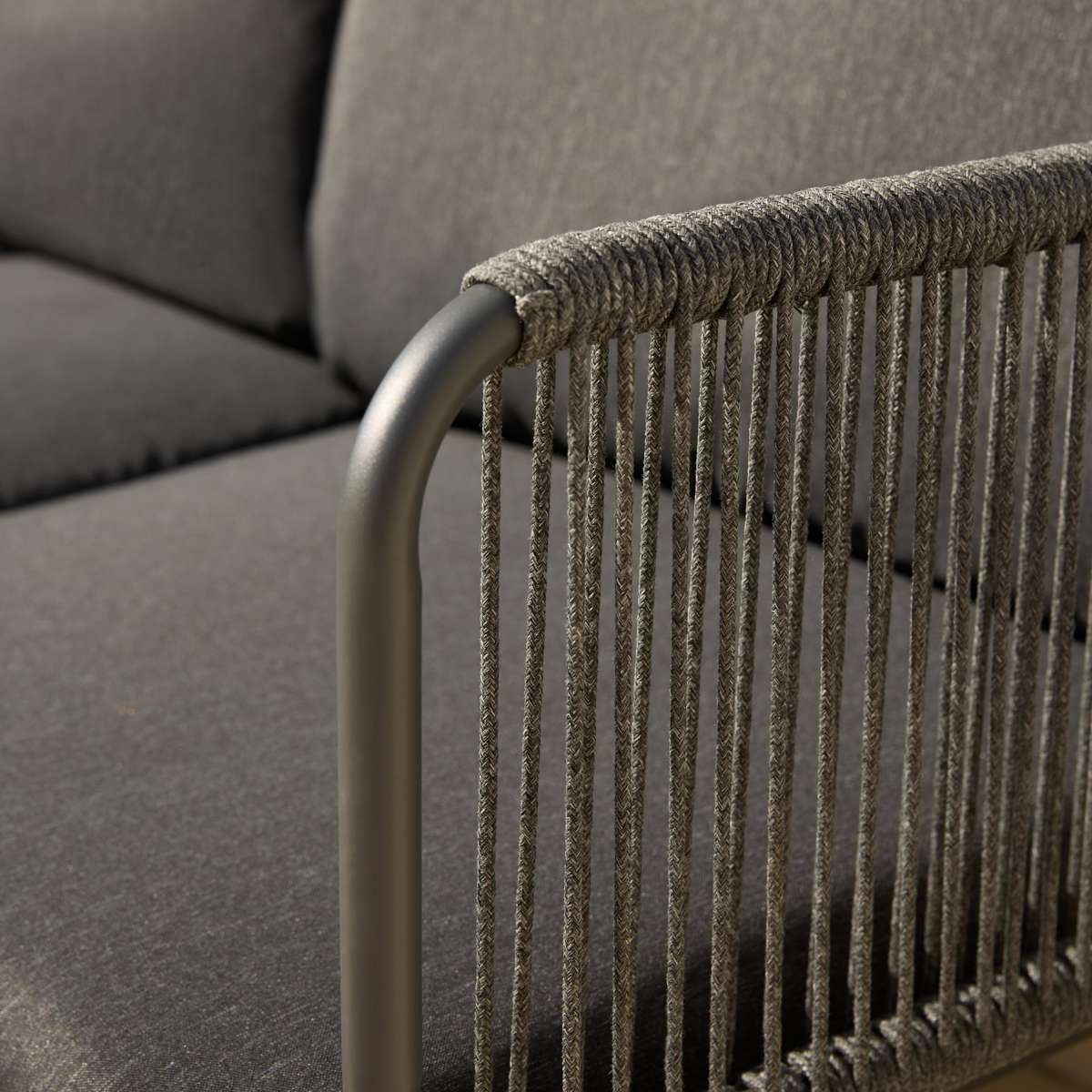 Sorrento Outdoor Armchair - Charcoal - Mocka New Zealand