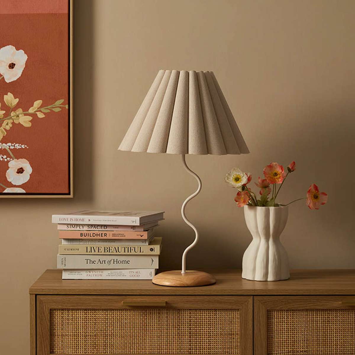 Luz Squiggle Table Lamp - Mocka New Zealand