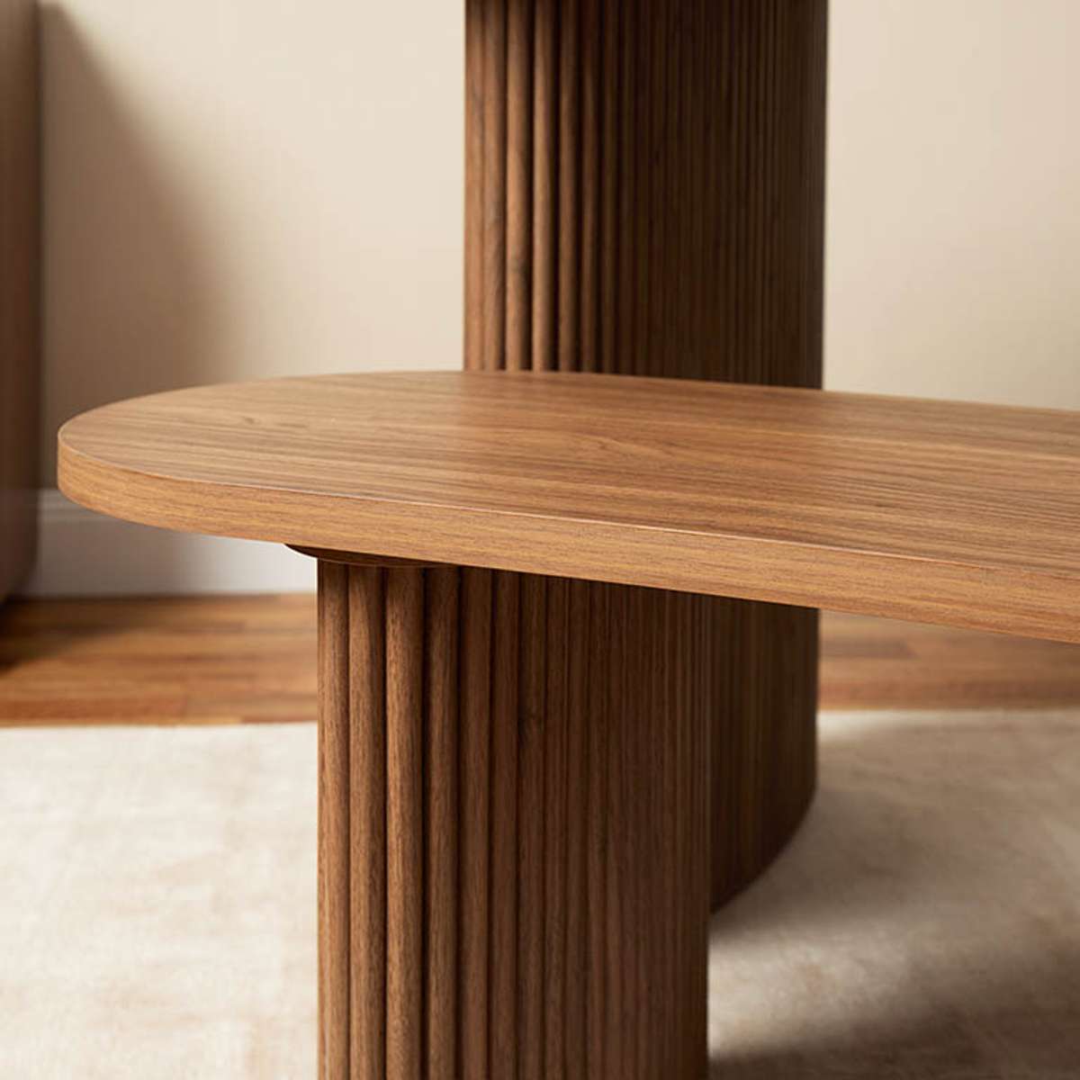 Amara Bench Seat - Walnut - Mocka New Zealand