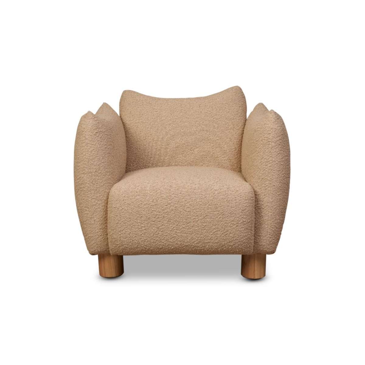 Monte Boucle Occasional Chair - Camel - Mocka New Zealand