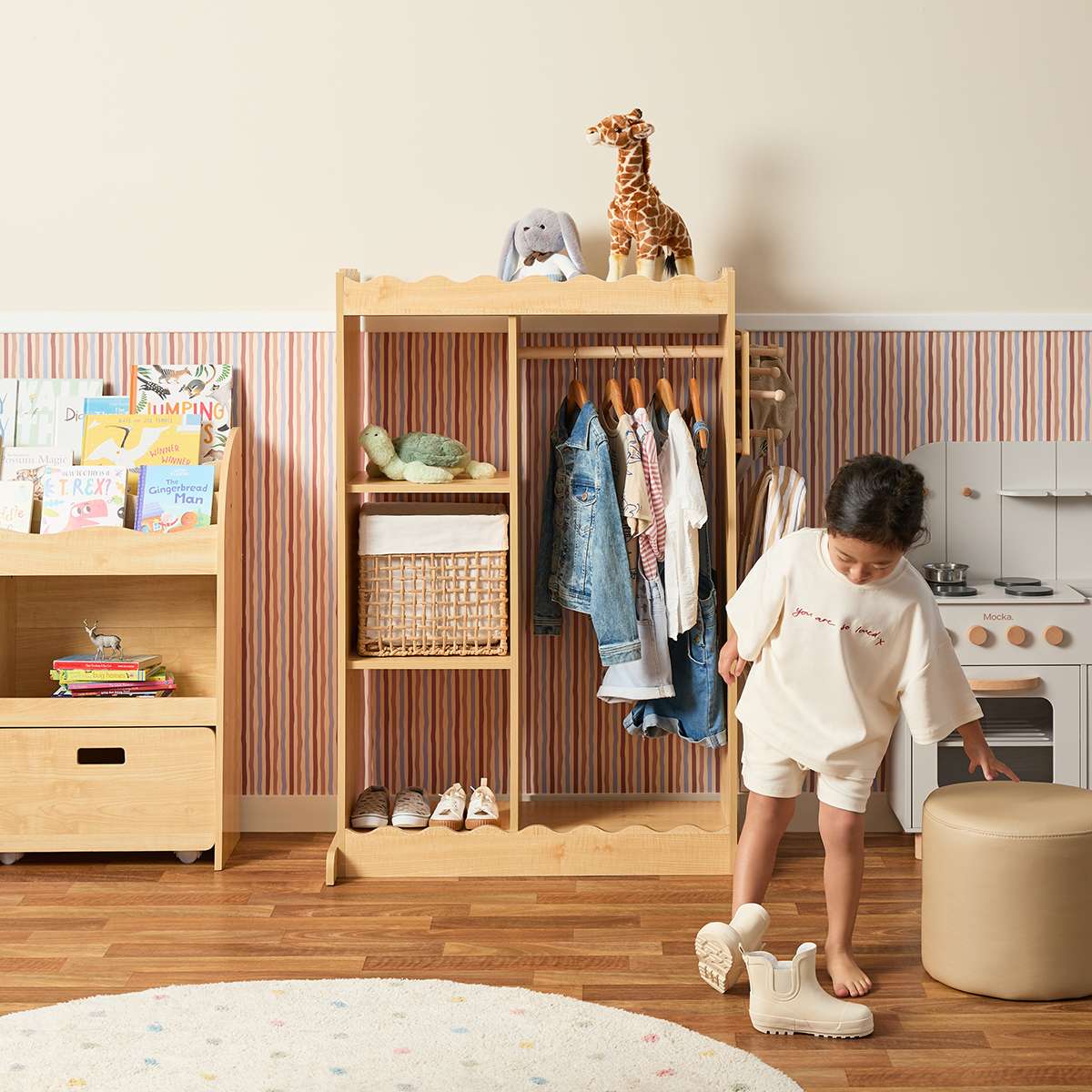 Theo Wardrobe - Functional Kids Storage from Mocka