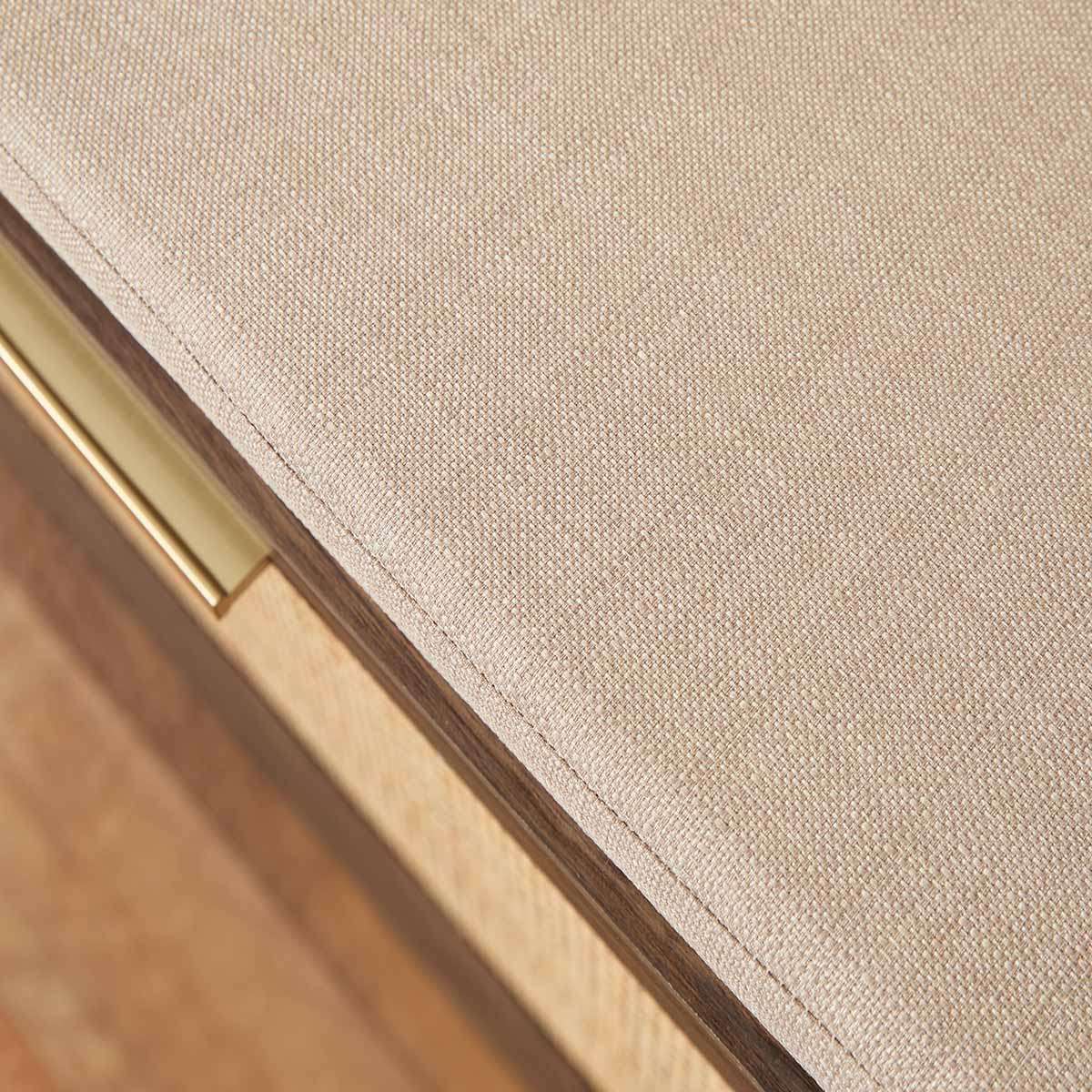 Noosa Rattan Storage Bench Seat - Walnut - Mocka New Zealand