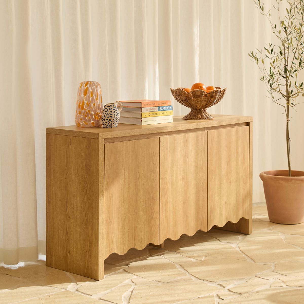 Malena Buffet - Natural - Mocka New Zealand