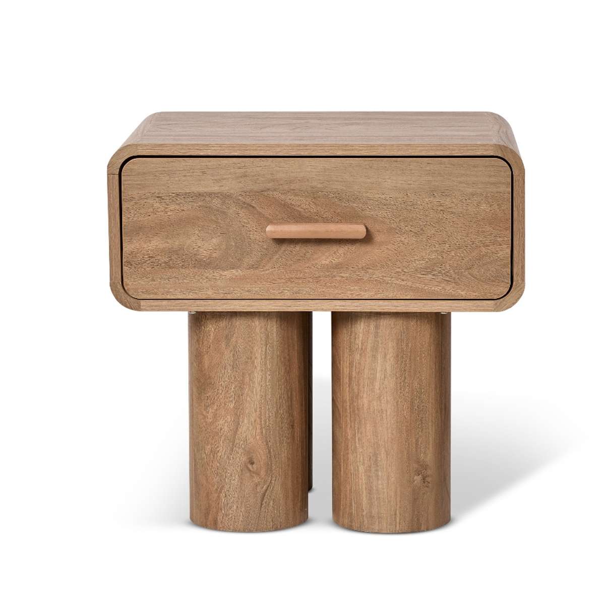 Otis Bedside Table - Pecan - Mocka New Zealand