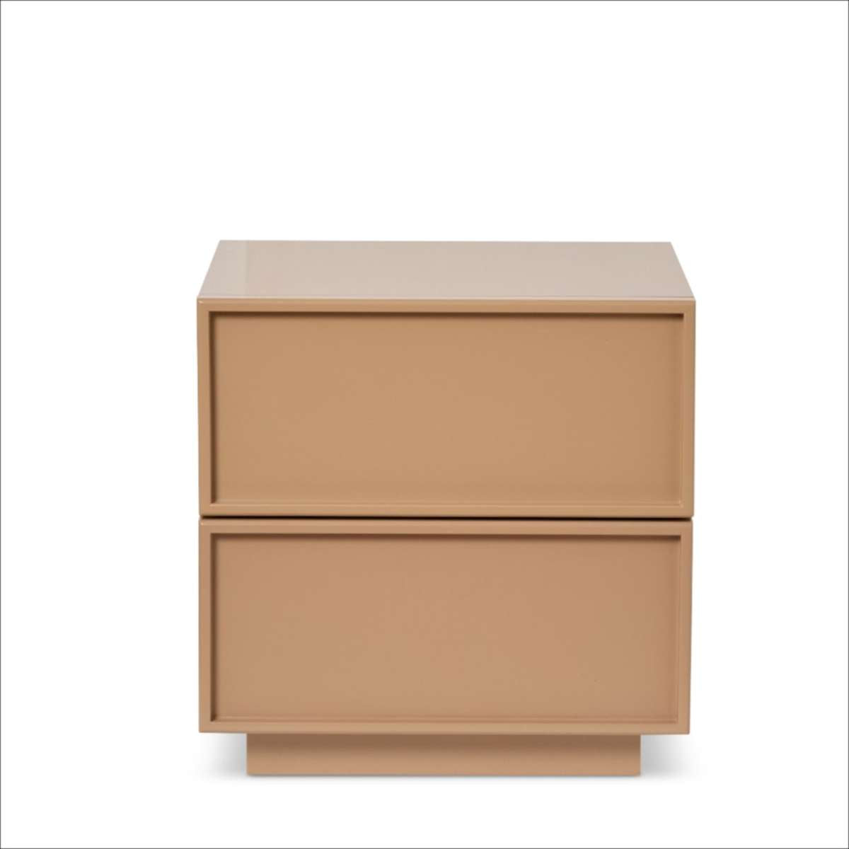 Osaka Bedside Table - Camel - Mocka New Zealand