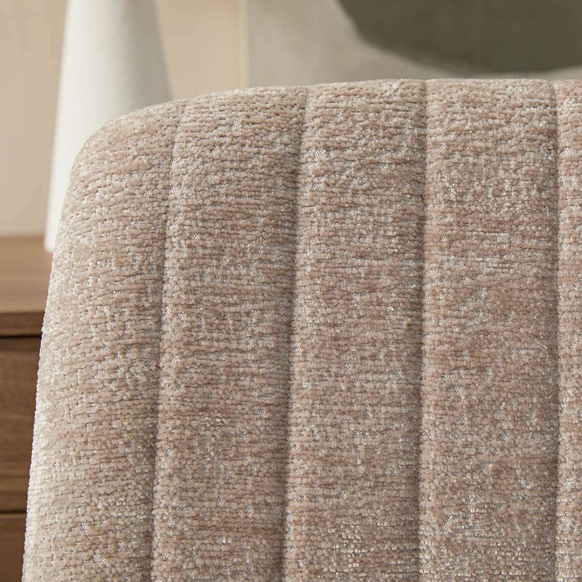 Luca Chrome Office Chair - Natural - Mocka New Zealand