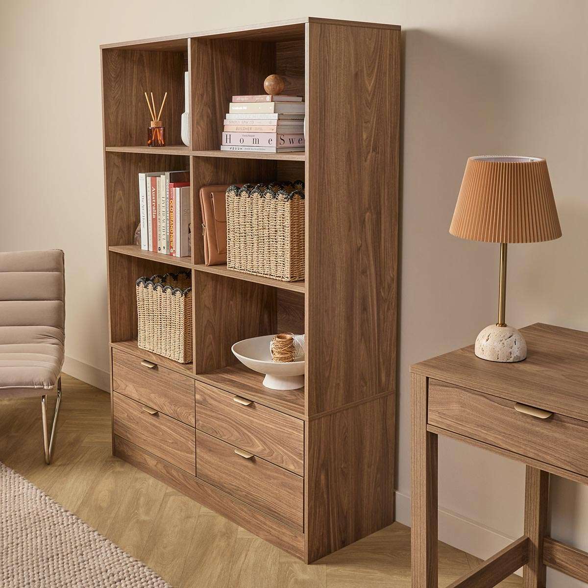 Maverick Bookcase - Pecan - Mocka New Zealand