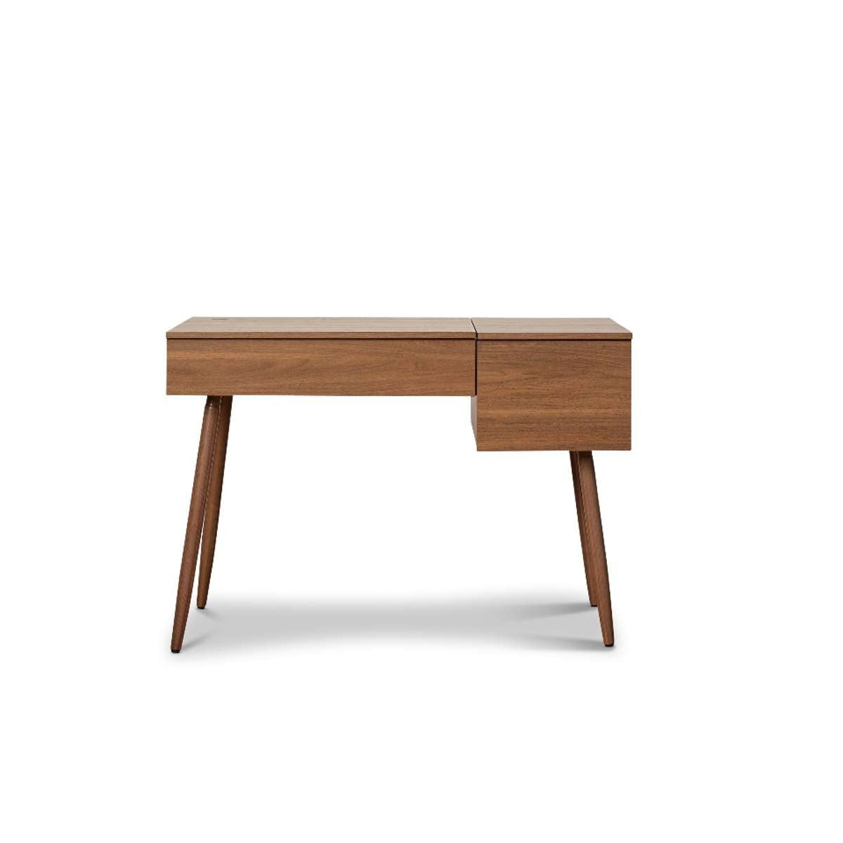Leia Make-Up Table - Walnut - Mocka New Zealand