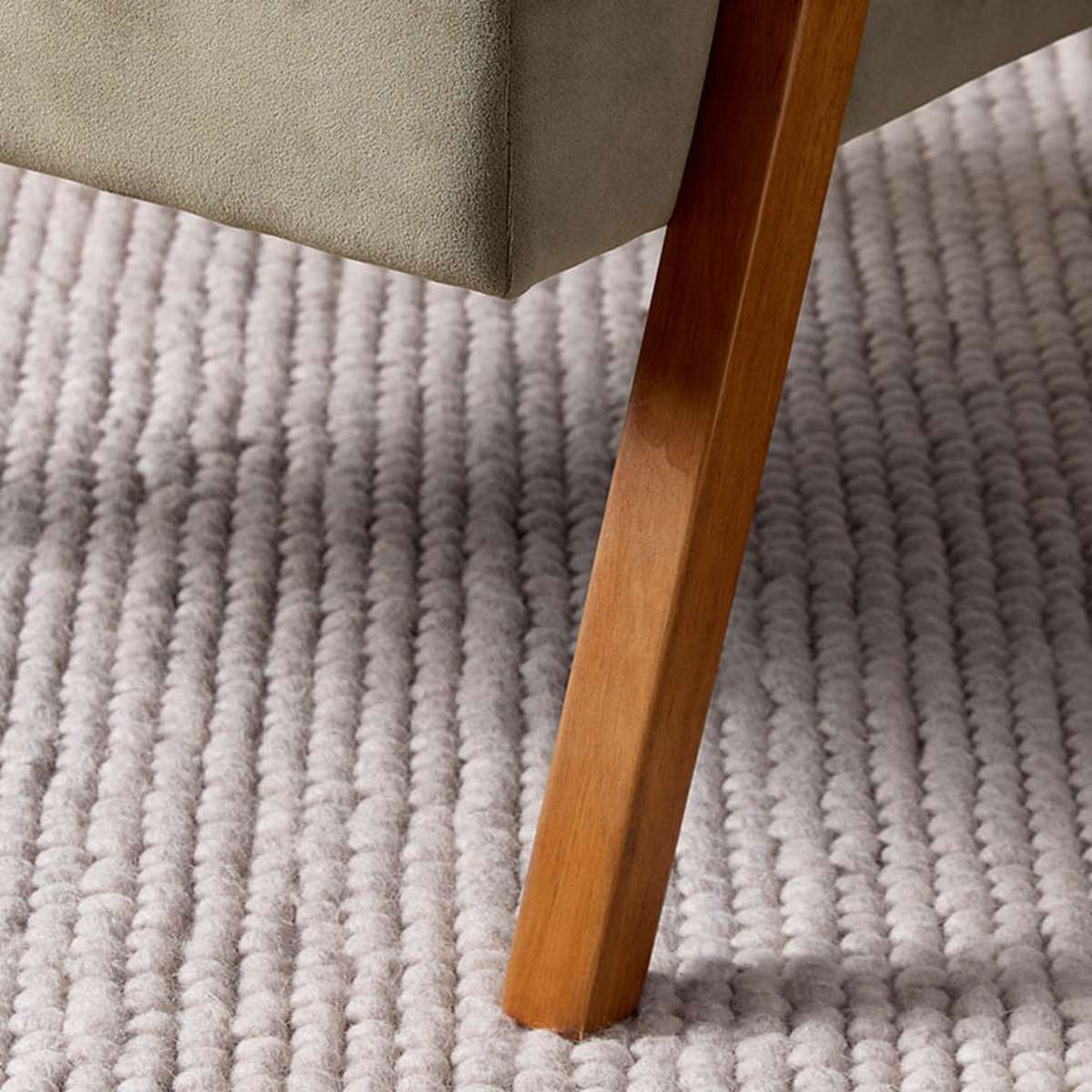 Ray Velvet Occasional Chair - Sage/Walnut - Mocka New Zealand