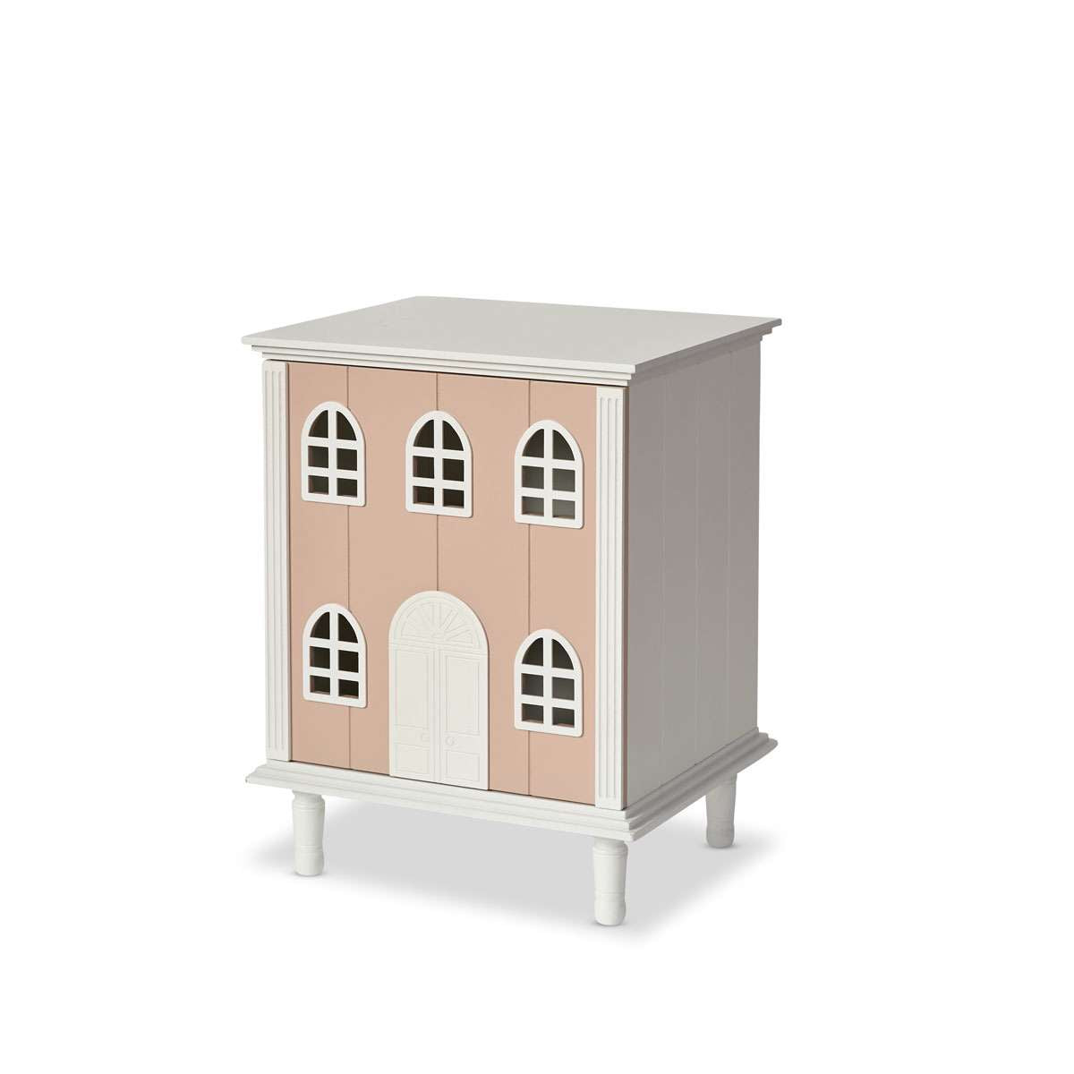 Dollhouse Bedside Table - Pink - Mocka New Zealand