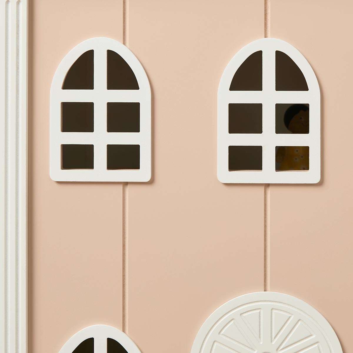 Dollhouse Bedside Table - Pink - Mocka New Zealand