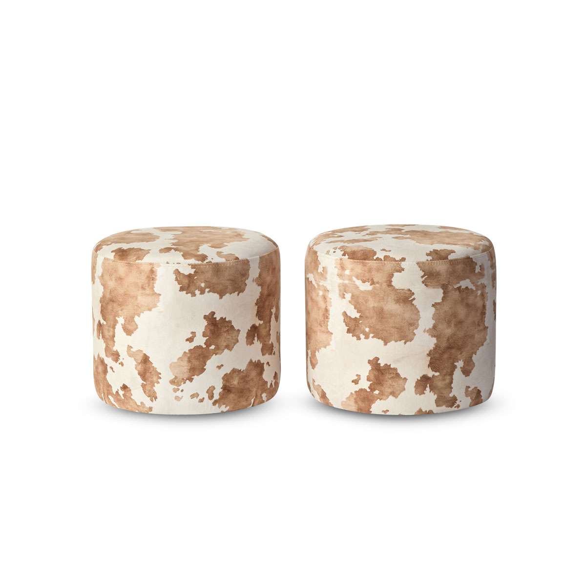 Mini Moo Stools - Set Of Two - Cow - Mocka New Zealand