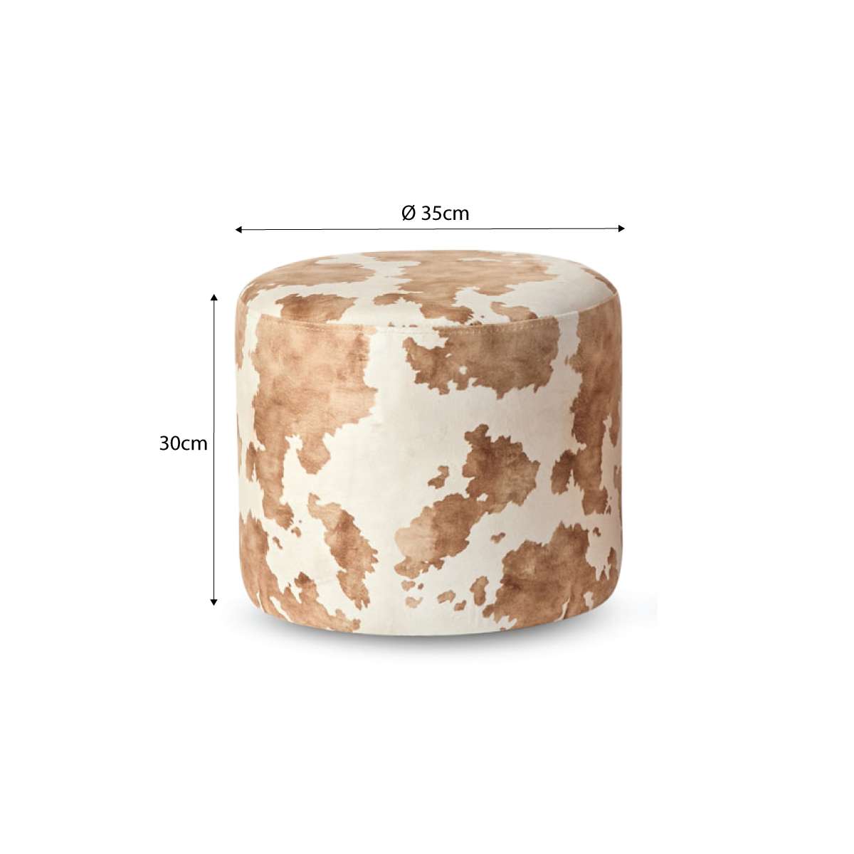 Mini Moo Stools - Set Of Two - Cow - Mocka New Zealand