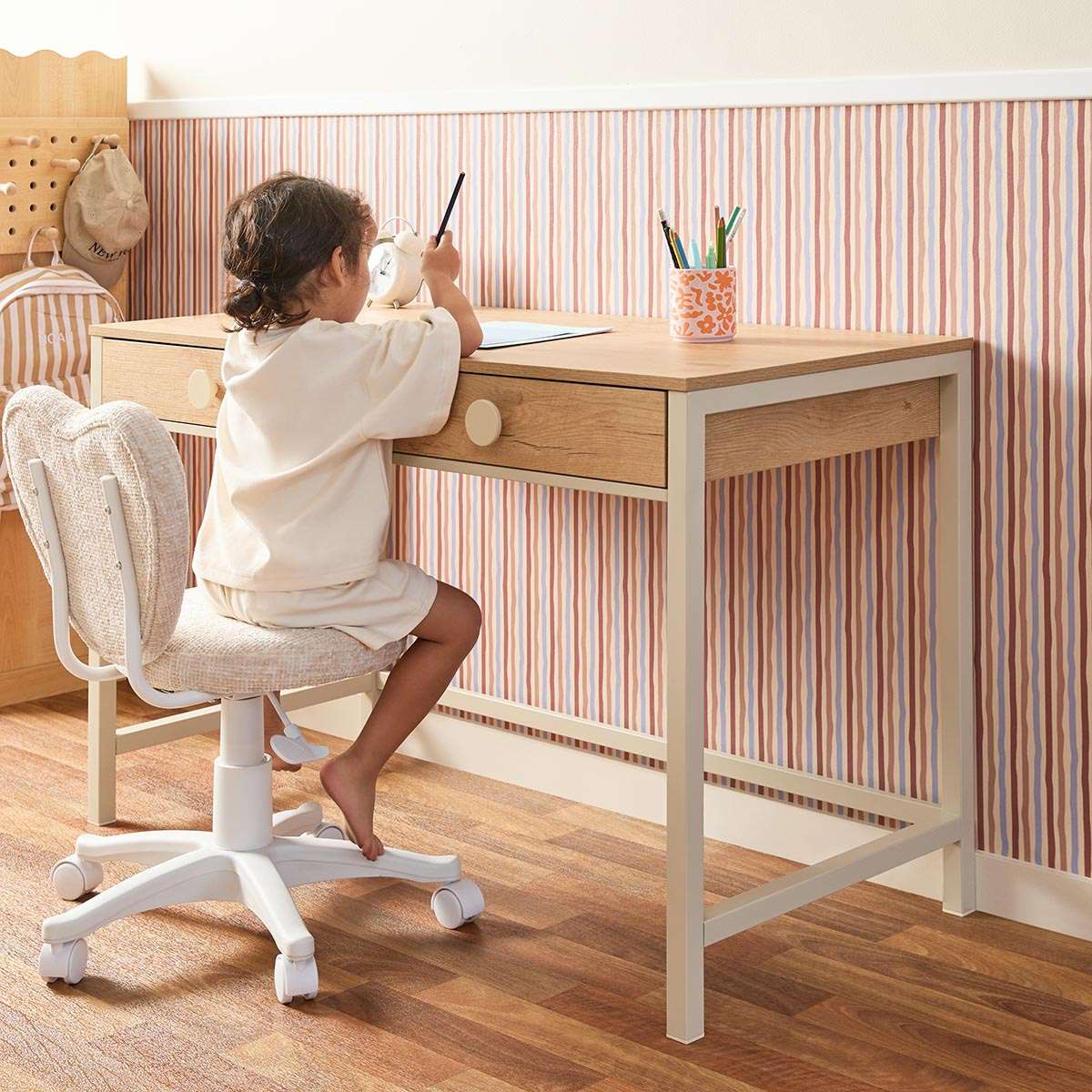 Spotty Desk - Cream - Mocka New Zealand