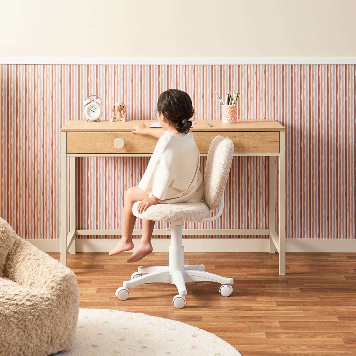 Spotty Desk - Cream - Mocka New Zealand