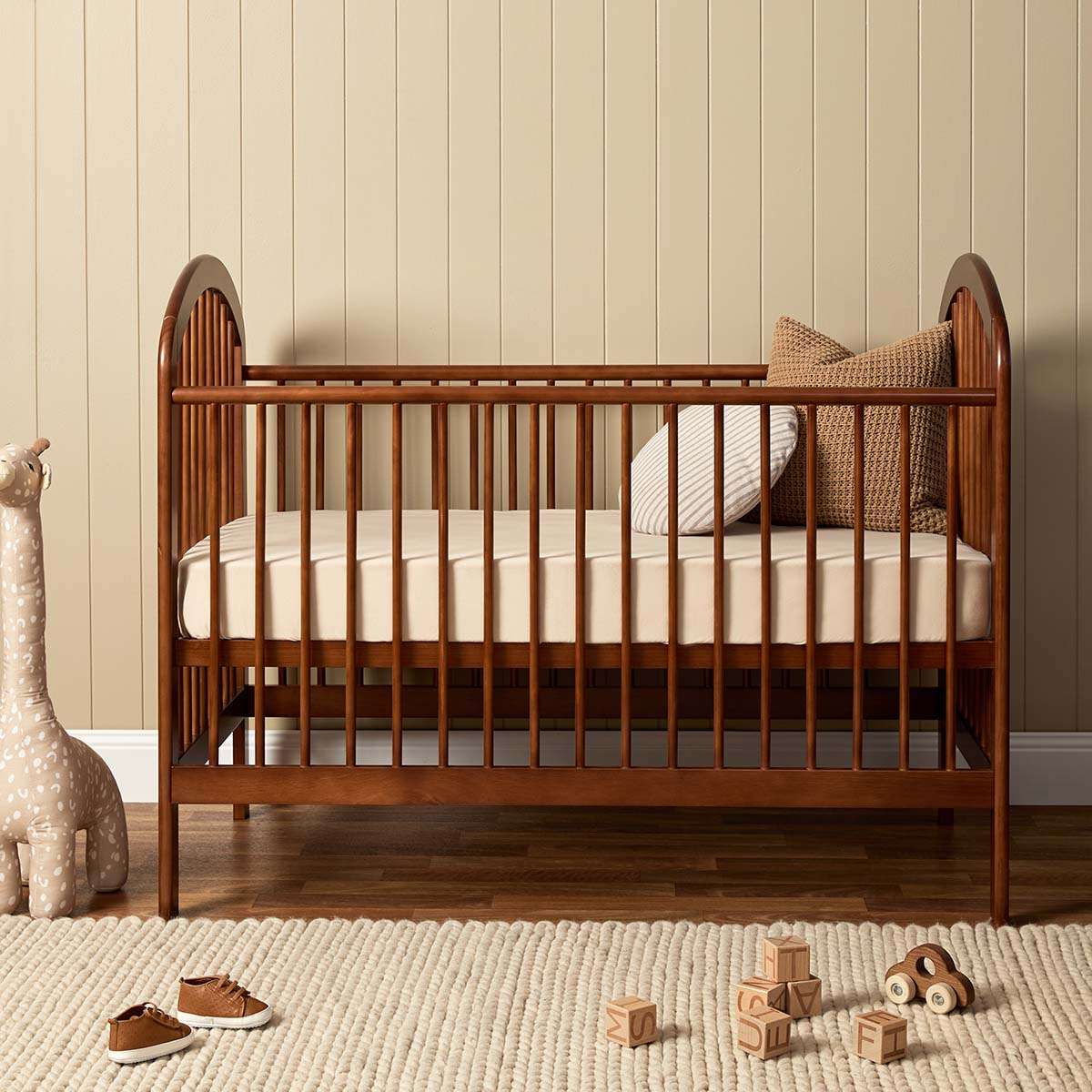 Archie Cot - Hazelnut - Mocka New Zealand