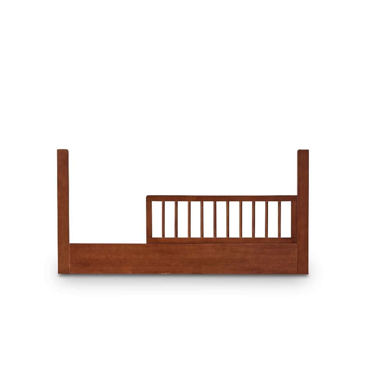 Archie Cot Toddler Bed Half Frame - Hazelnut - Mocka New Zealand