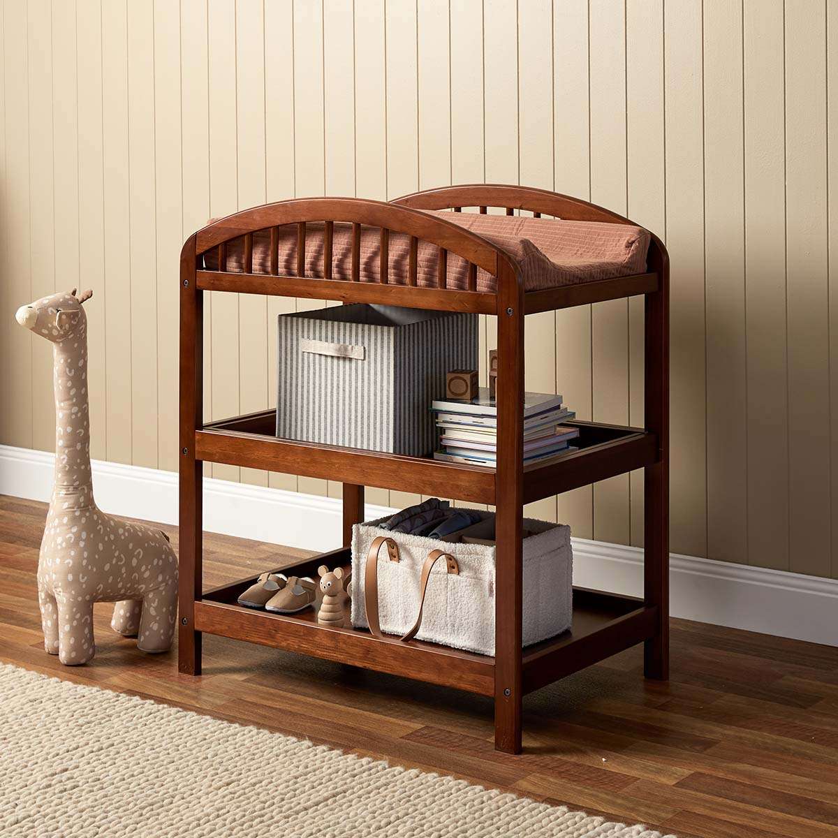 Archie Hazelnut Four Piece Nursery Set - Mocka New Zealand