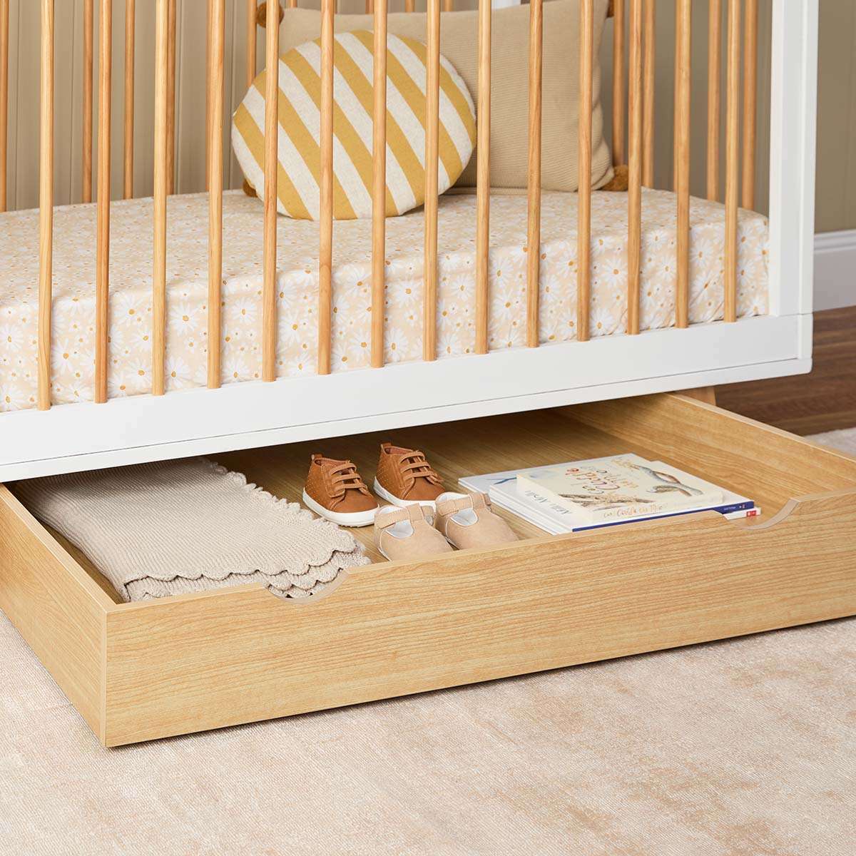 Mocka Under Cot Storage - Natural - Mocka New Zealand
