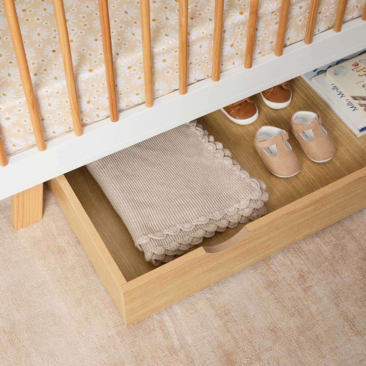 Mocka Under Cot Storage - Natural - Mocka New Zealand