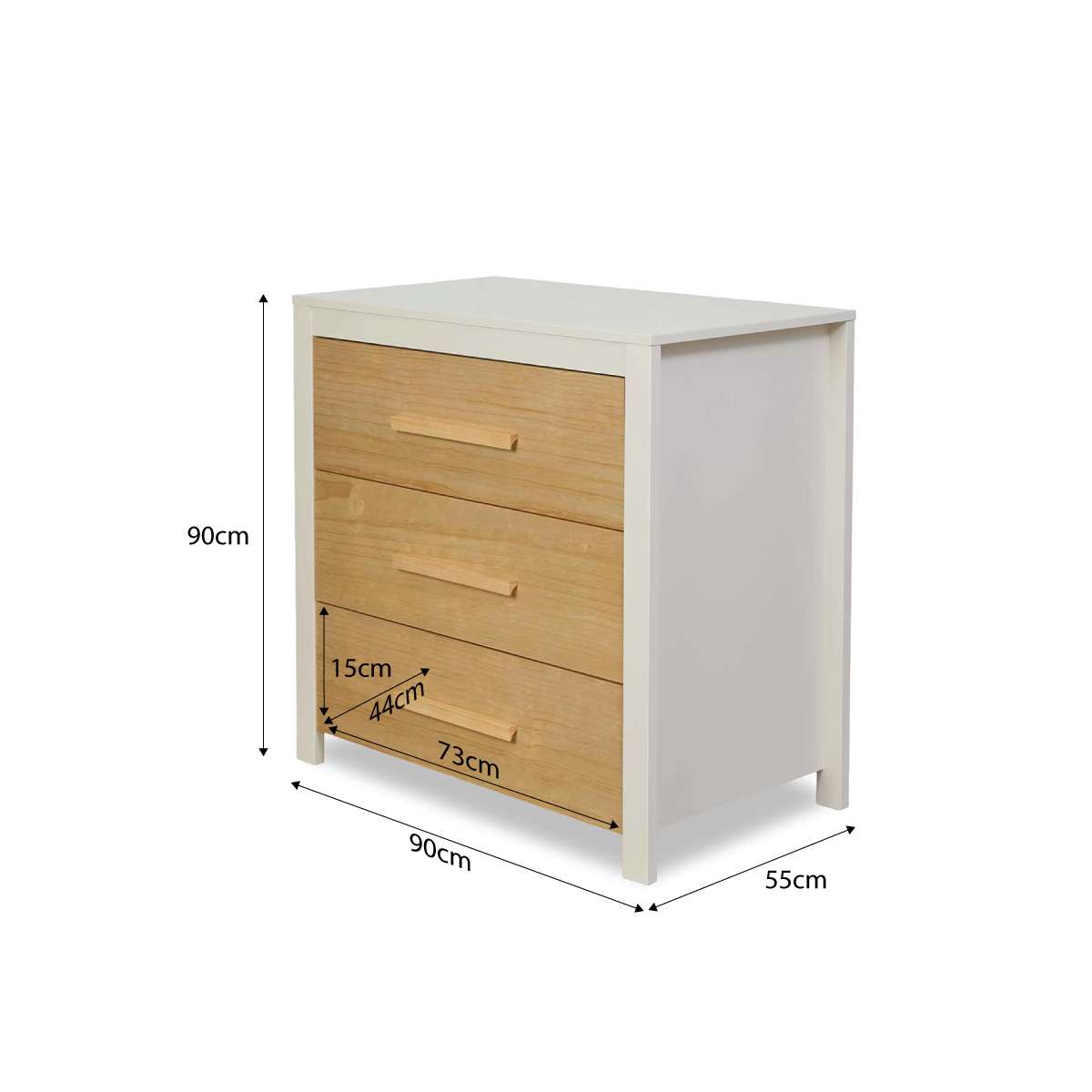 Mackenzie Three Drawer