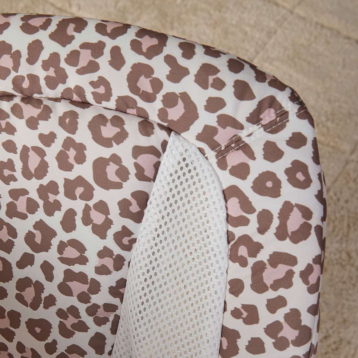 Aubrey Animal Bouncer - Leopard - Mocka New Zealand