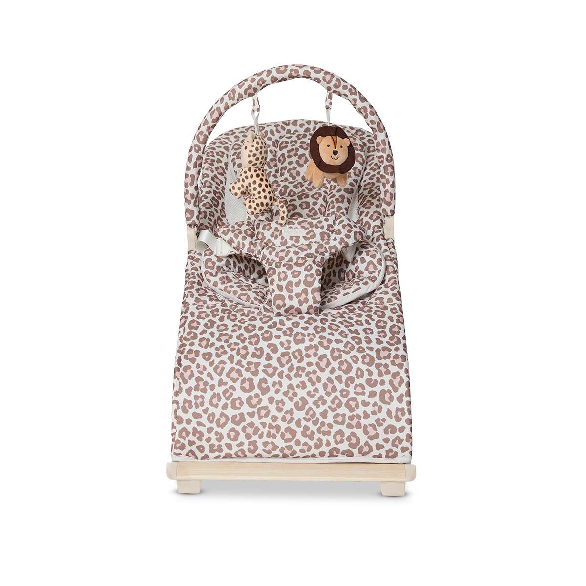 Aubrey Animal Bouncer - Leopard - Mocka New Zealand