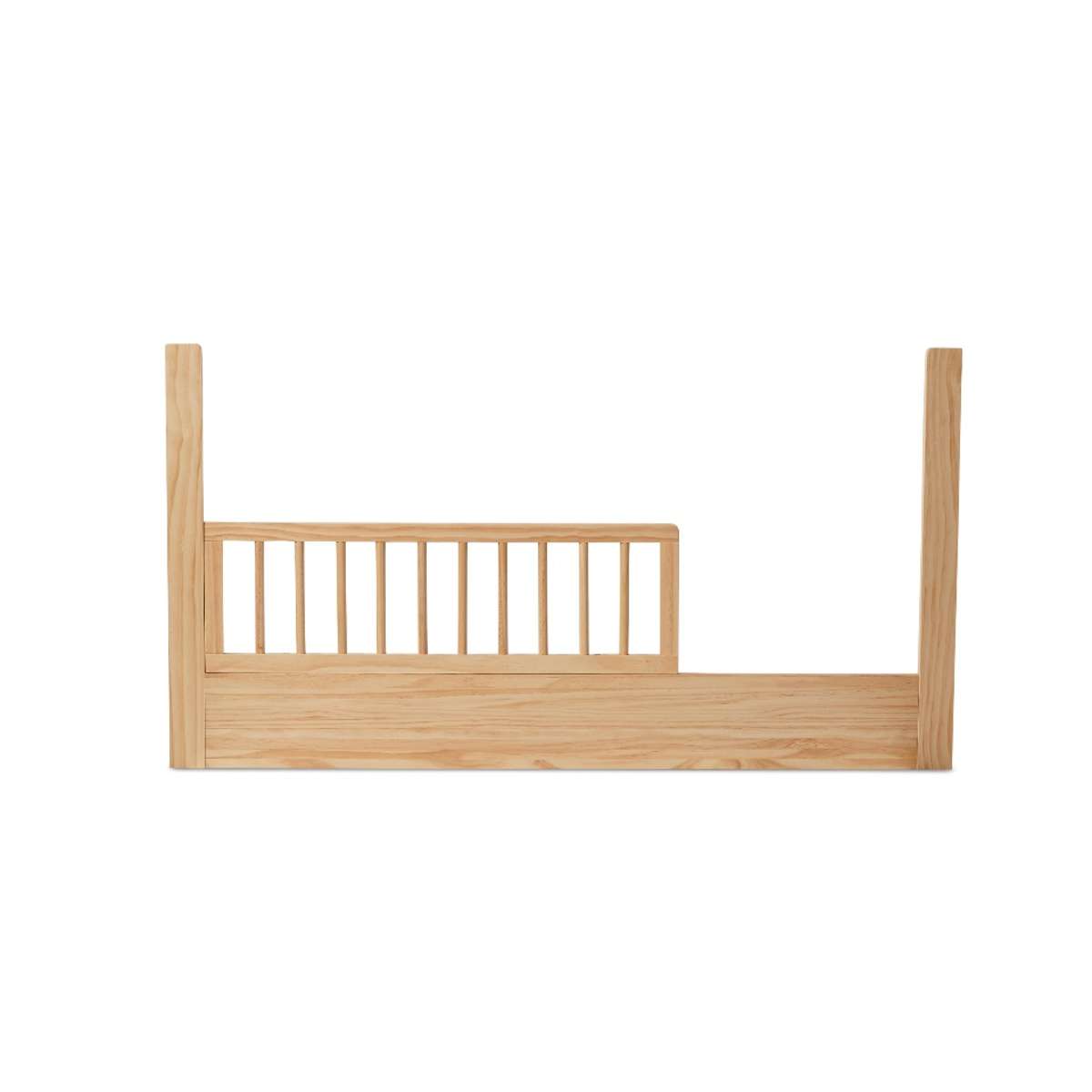Addison Cot Toddler Bed Half Frame - Natural - Mocka New Zealand