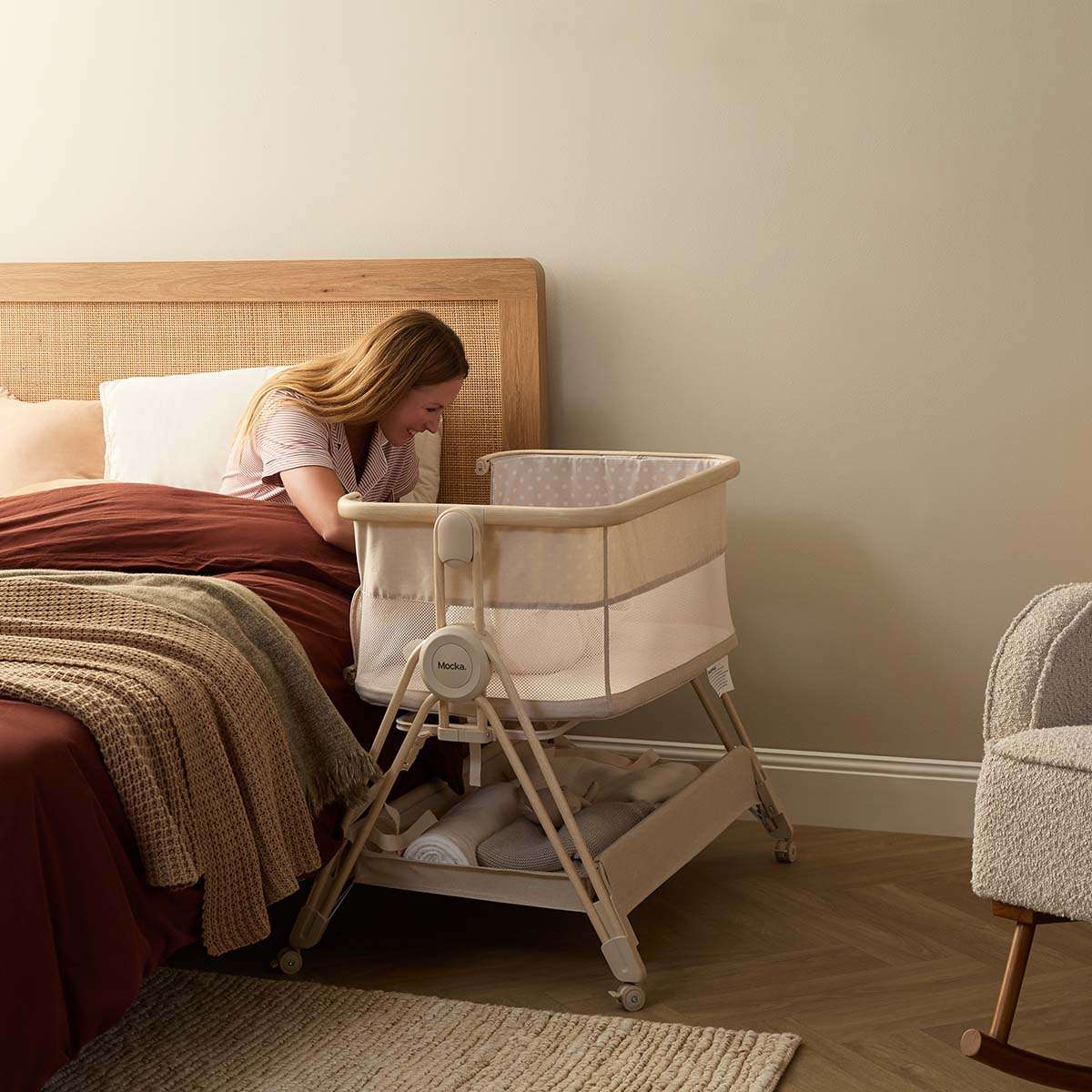 Mocka Dream Swing Co Sleeper Bassinet - Mocka New Zealand