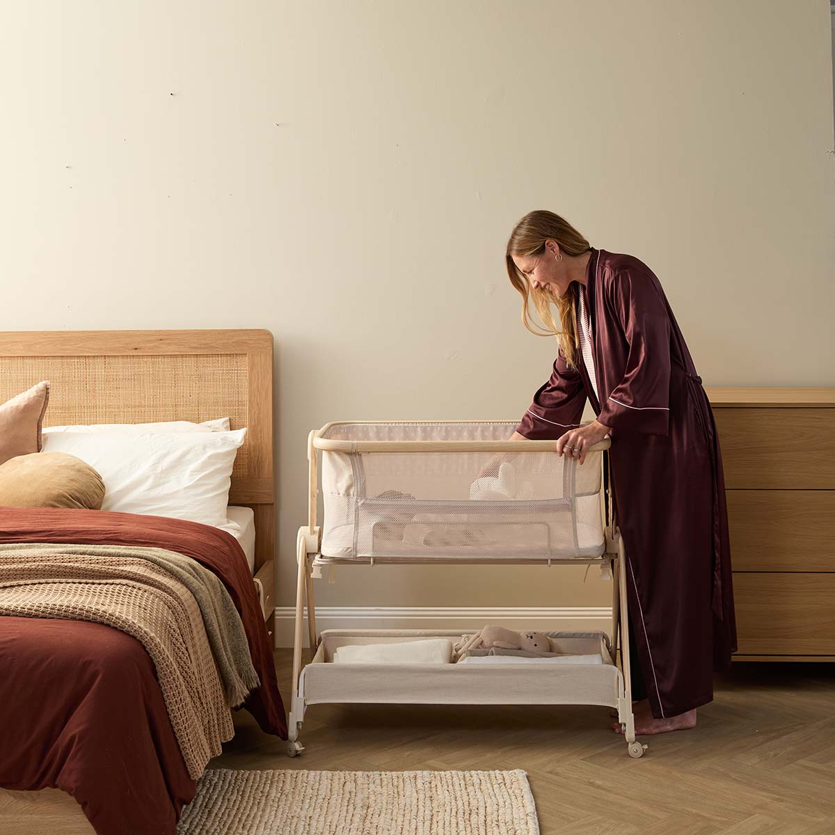 Mocka Dream Swing Co Sleeper Bassinet - Mocka New Zealand