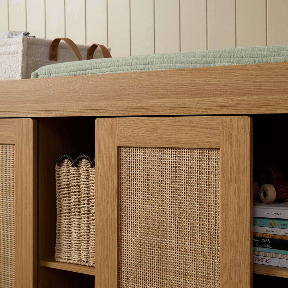 Elliot Change Table with Removable Top - Natural - Mocka New Zealand