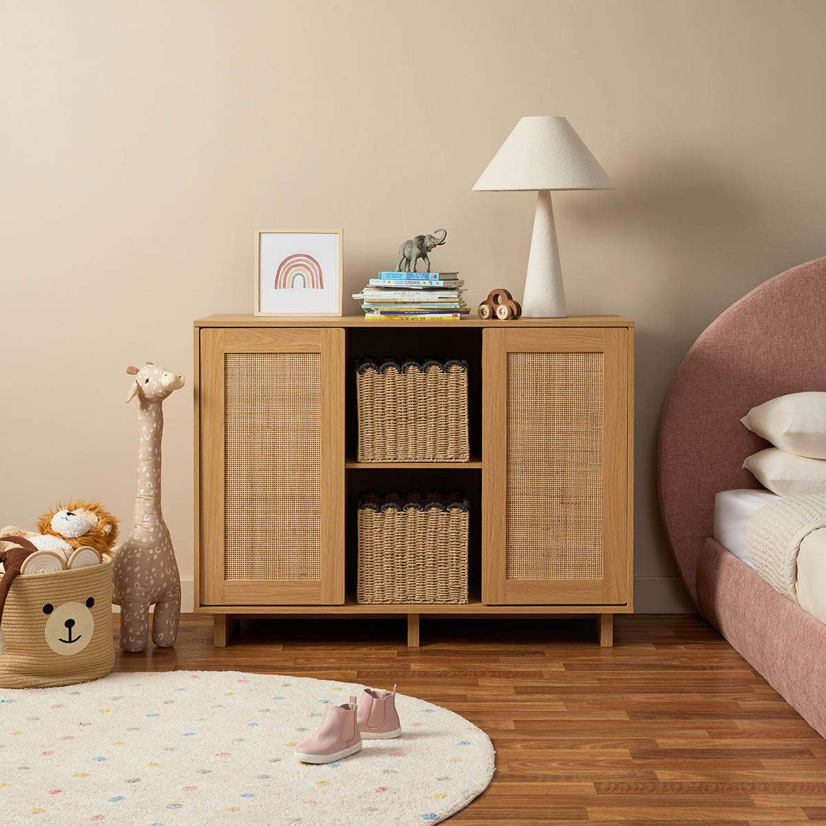 Elliot Change Table with Removable Top - Natural - Mocka New Zealand