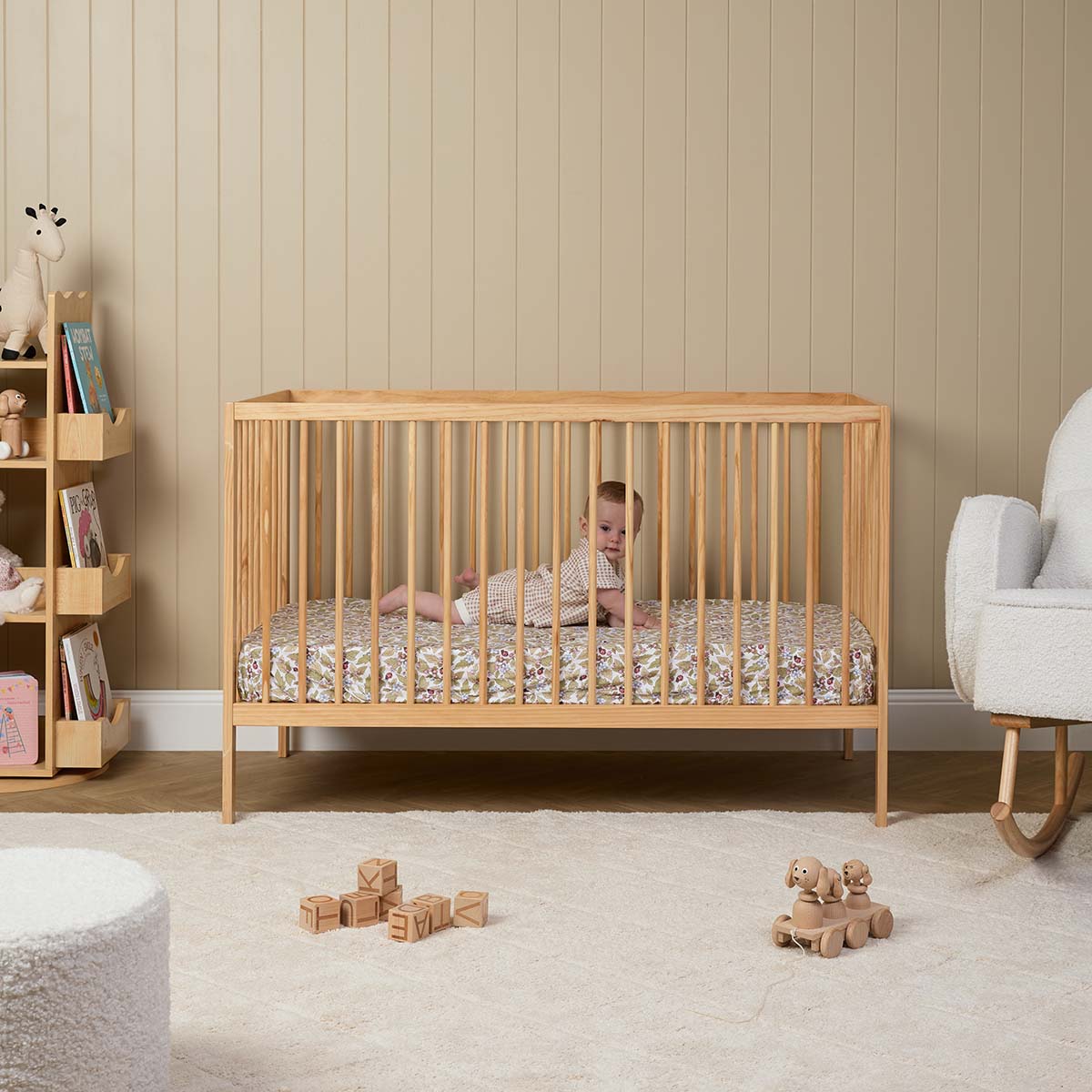 Mocka Dream Cot - Natural - Mocka New Zealand